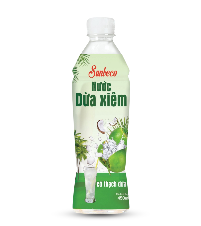 Nước dừa xiêm Sunbeco 450ml