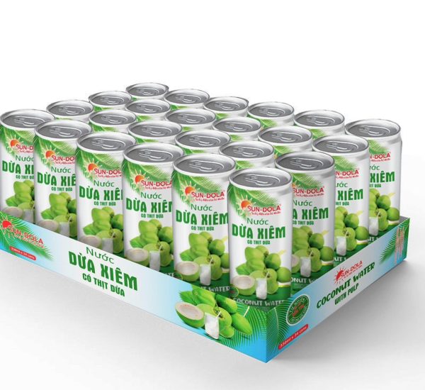 nước dừa xiêm có thịt dừa